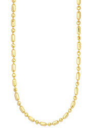 14k Gold Plated 1.2mm Fancy Bead Chain - GP