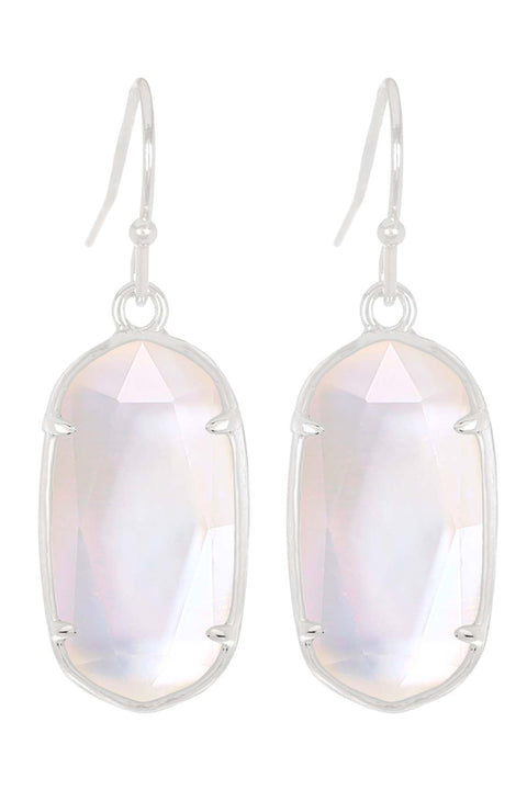 Mother Of Pearl Casey Drop Earrings - SF