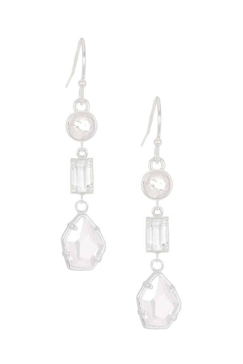 Moonstone Crystal Natalie Earrings - SF