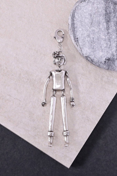 Jennifer Moveable Doll Charm Pendant - SF