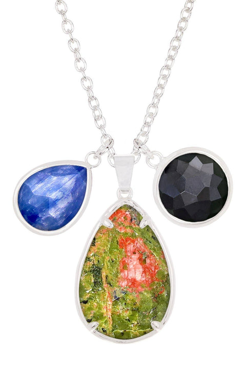 Mixed Gemstone Georgia Necklace - SF