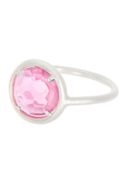 Pink Crystal Lollipop Ring - SF