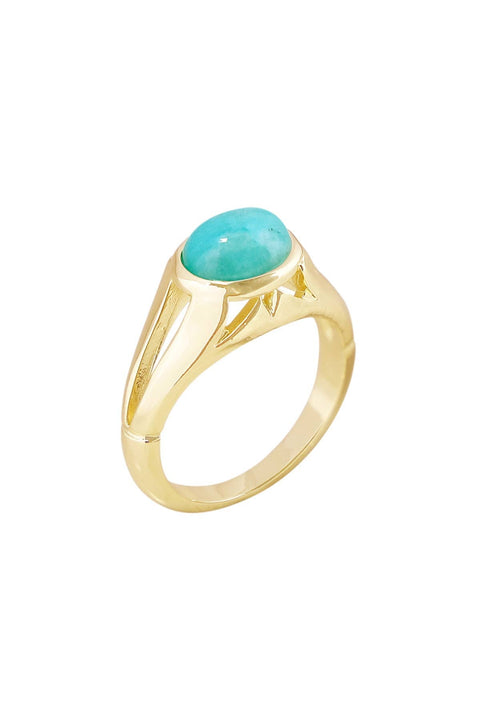 Amazonite Aswan Ring - GF