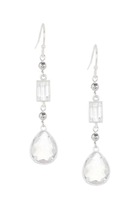 Moonstone Crystal Felicity Earrings - SF