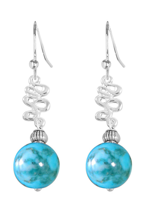 Turquoise Arapahoe Earrings - SF