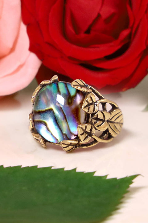 Abalone Garden Ring In - GF