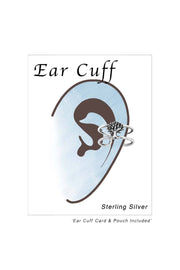 Sterling Silver Tree Ear Cuff - SS