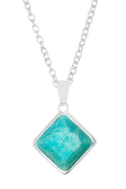 Amazonite Rachel Pendant Necklace - SF