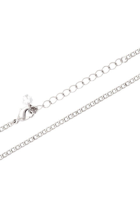 Silver Plated 2mm Curb Chain - SP