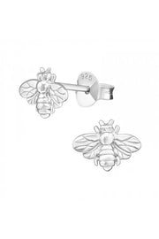 Bee Sterling Silver Ear Studs - SS