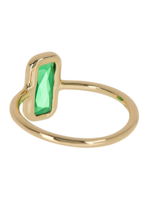 Emerald Crystal Mon Petit Amor Ring - GF