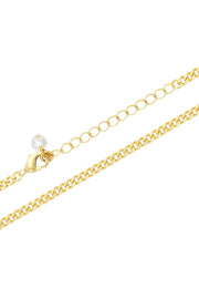 14k Gold Plated 3mm Curb Chain - GP