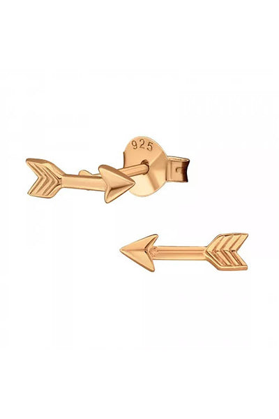 Sterling Silver Arrow Ear Studs - RG