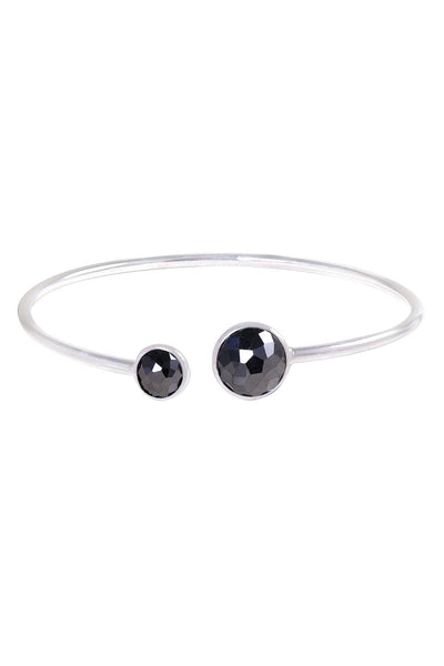 Hematite Orbit Cuff Bracelet - SF