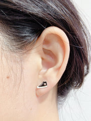 Sterling Silver Sneaker Post Earrings - SS