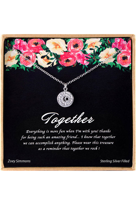 'Together' Boxed Charm Necklace - SF