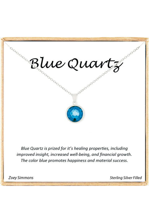 'Gemstone' Boxed Charm Necklace - SF