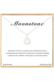 'Gemstone' Boxed Charm Necklace - SF