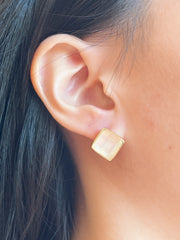 Mother Of Pearl Rachel Post Earrings - GF