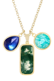 Mixed Gemstone Kasey Necklace - GF