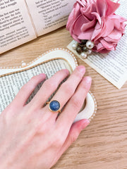 Kyanite Lollipop Ring - GF