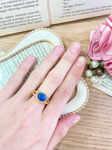 Lapis Aswan Ring - GF