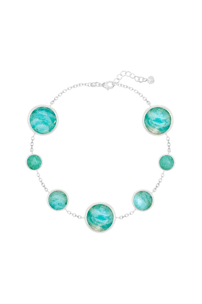 Amazonite Station Bracelet - SF