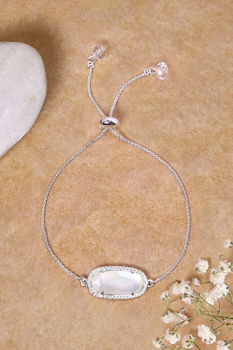 Mother Of Pearl Slider Bracelet - SF