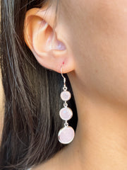 Rose Crystal Stephanie Earrings - SF