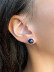 Lapis Post Earrings - SF