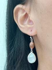 Mother Of Pearl Jenny Drop Earrings - SF