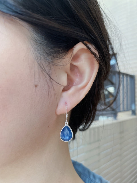 Kyanite Teardrop Earrings - SF