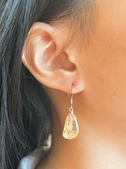 Citrine Drop Earrings - SF