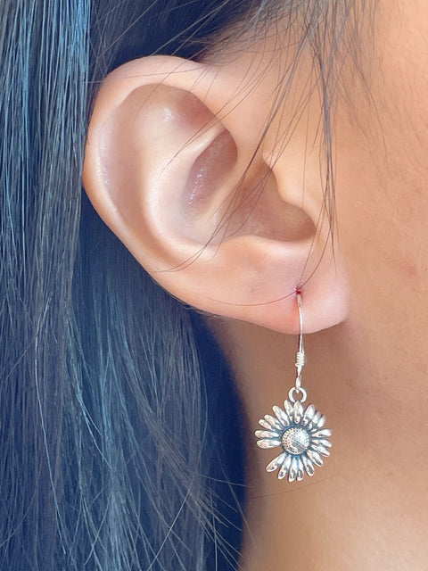 Sunflower Drop Earrings - SF
