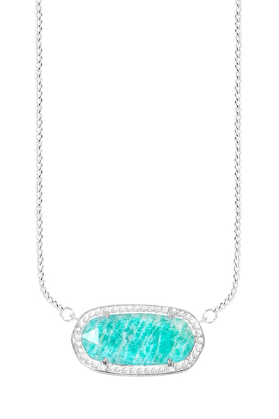 Amazonite Pendant Necklace - SF