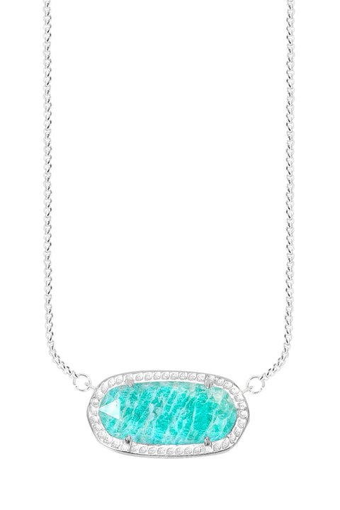 Amazonite Pendant Necklace - SF