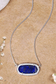 Lapis Pendant Necklace - SF