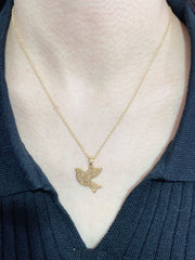 Dove Pendant Necklace - GF