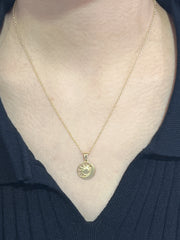 Sun & Moon Pendant Necklace - GF