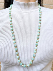 Amazonite Chakra Necklace - GF