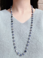 Lapis Mala Beaded Necklace - SF