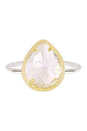 Crystal Teardrop Ring - SF