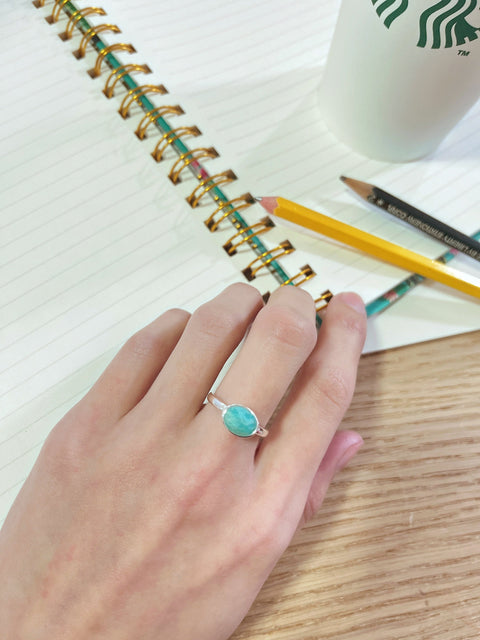 Amazonite Shelby Ring - SF