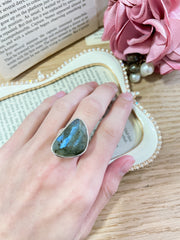 Labradorite Statement Ring - SF