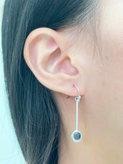 London Blue Drop Earrings - SF