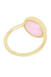 Rose Crystal Round Ring - GF