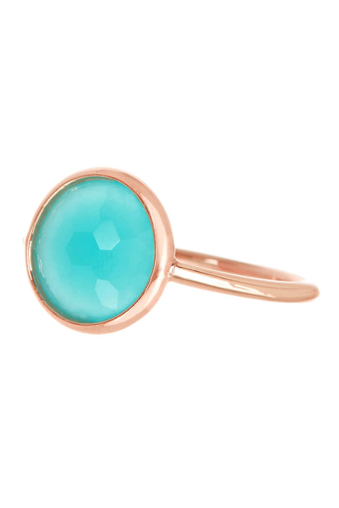 Amazonite Crystal Lollipop Ring - SF