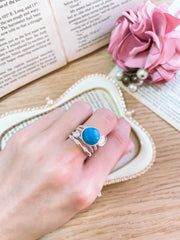 Turquoise Stack Ring Set - SF