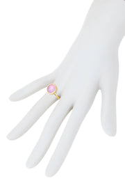 Cotton Candy Ring In Created Opal - GF