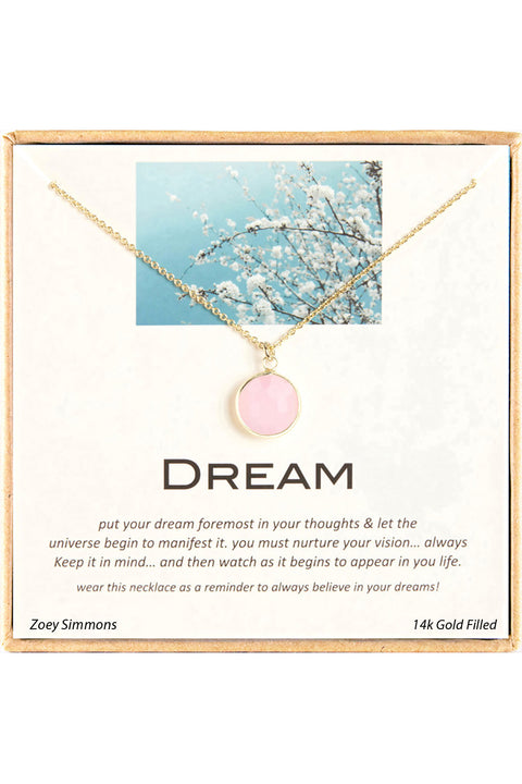 'Dream' Boxed Charm Necklace - GF